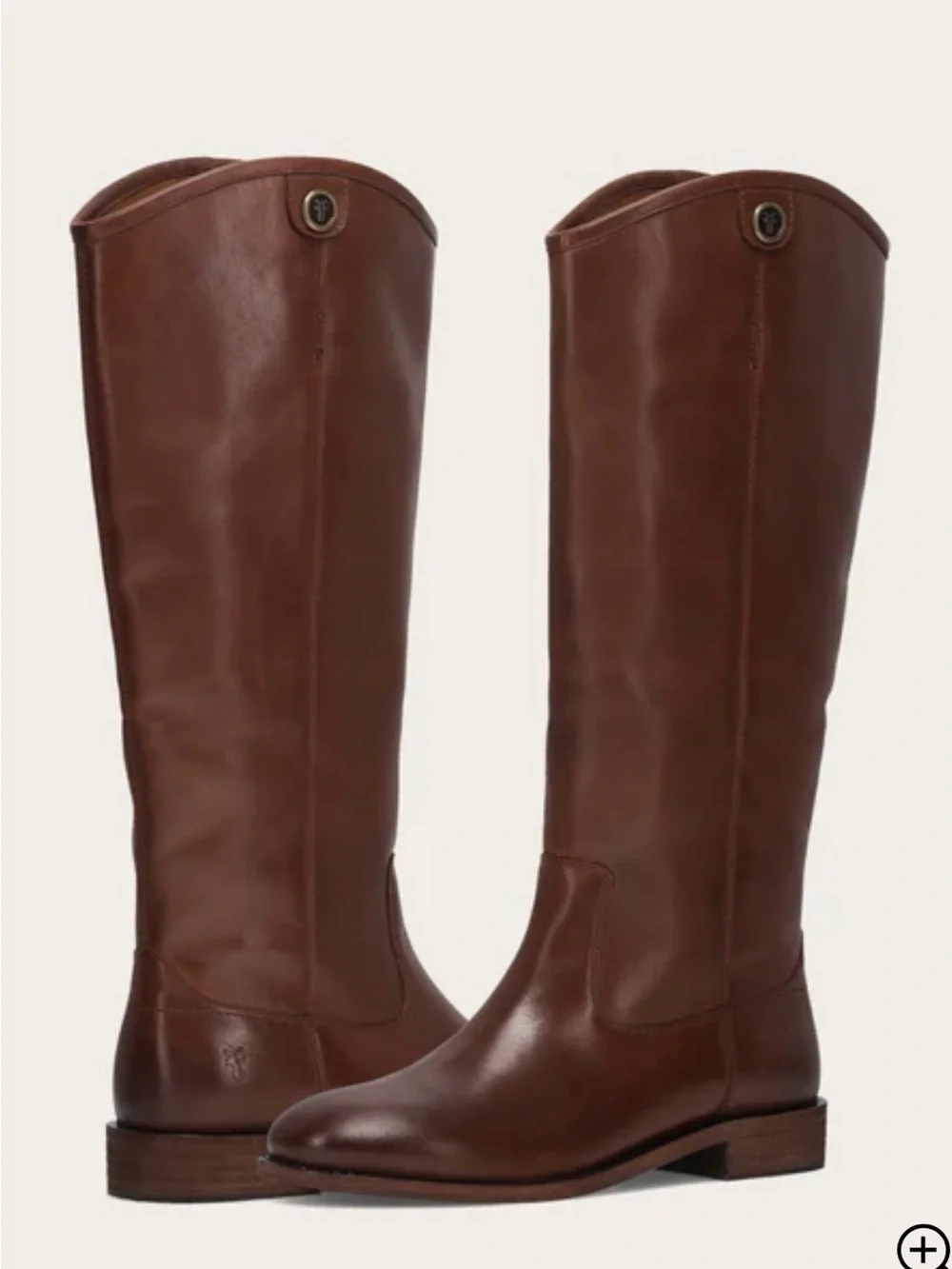 Frye Melissa Button Boots - Brown